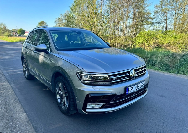 Volkswagen Tiguan cena 103000 przebieg: 92000, rok produkcji 2016 z Pleszew małe 92